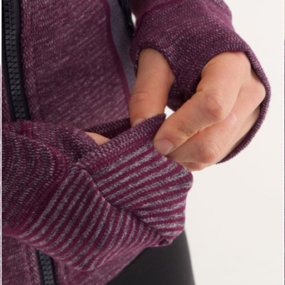 Lululemon Define Jacket *Soft Mini Check Size 8 - image 3